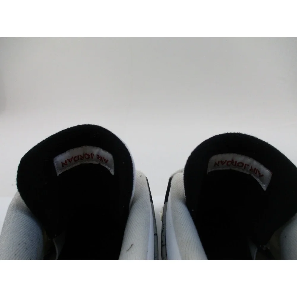 Jordan 4 Retro White Cement Mens 10.5 White Grey Speckled Basketball 840606-192